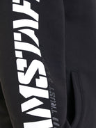 Amstaff Logo 2.0 Ziphoodie Black White - 3