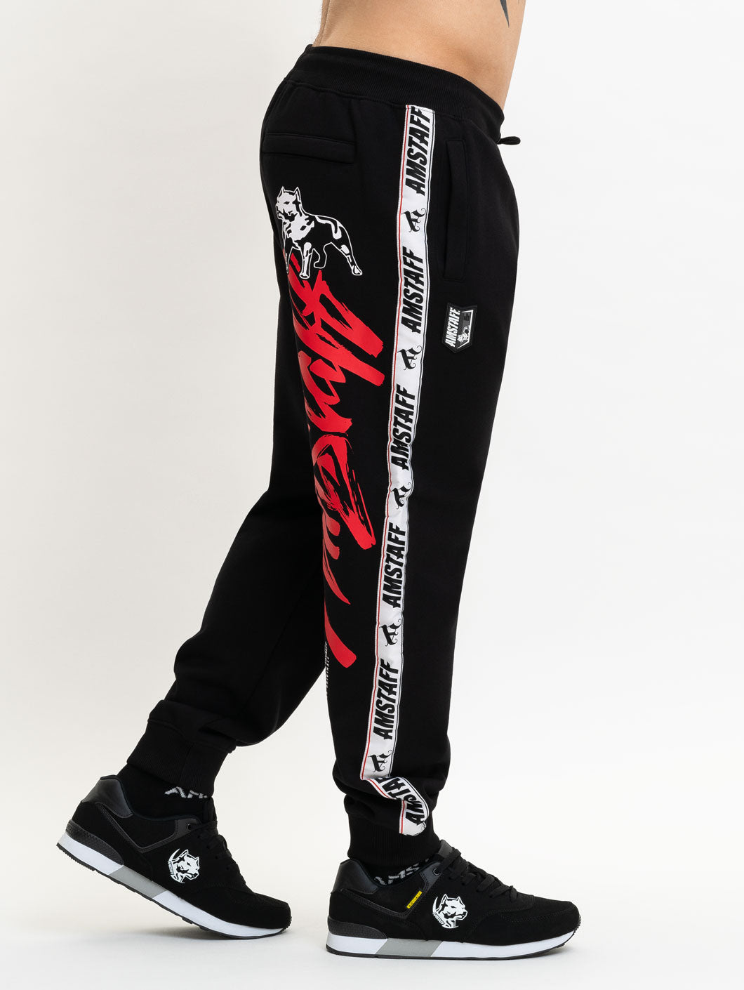 amstaff kronysos sweatpants black - 4