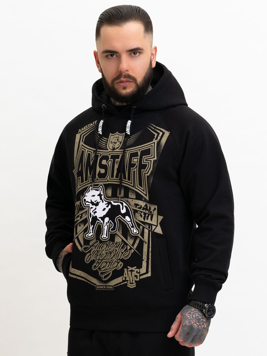 Amstaff Perigor Hoodie Black - 4