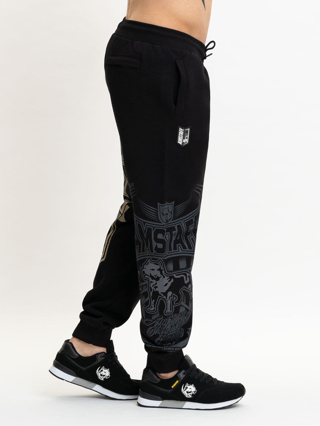 amstaff perigor sweatpants black - 4