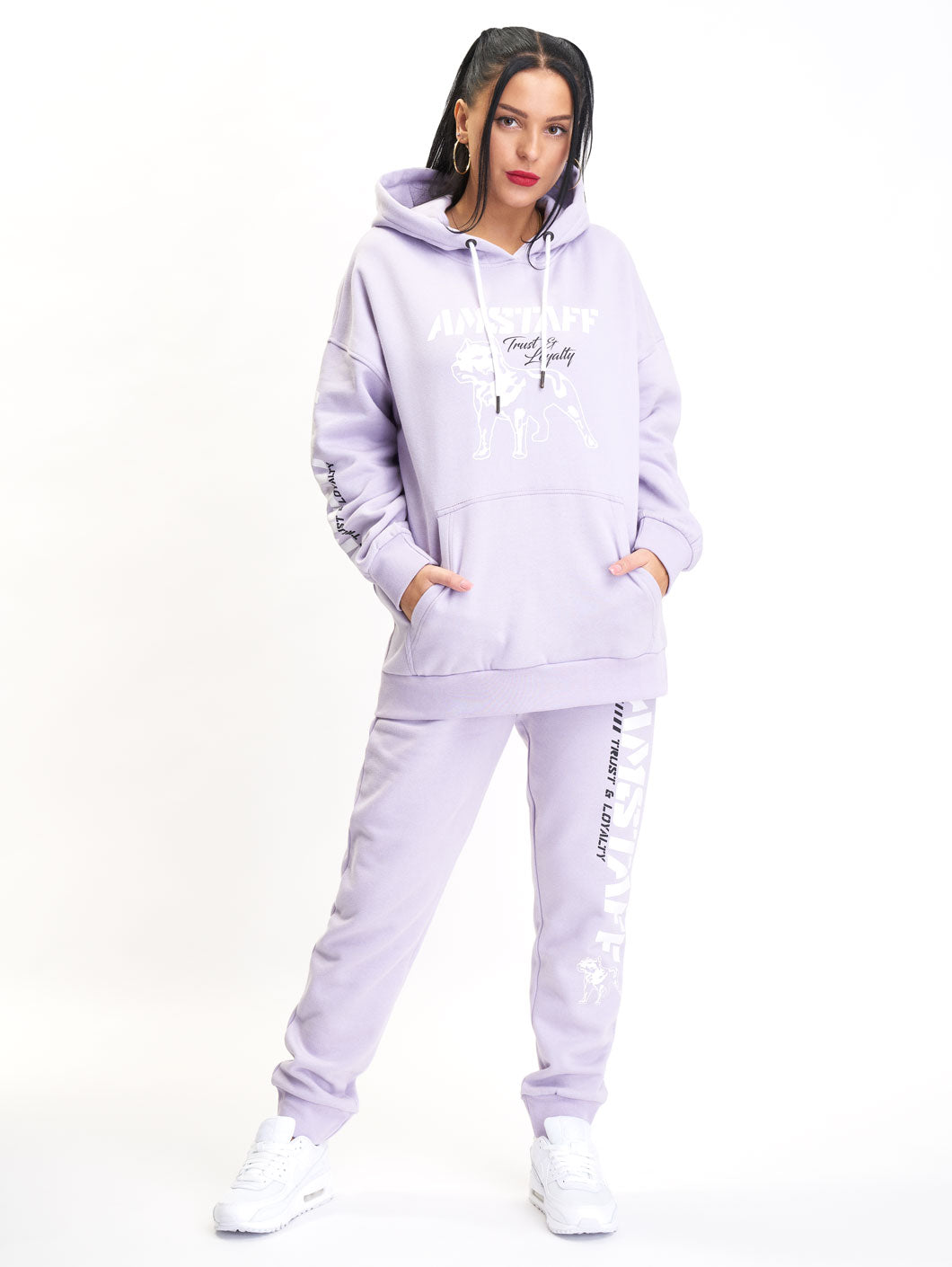 amstaff woman logo hoodie - 0