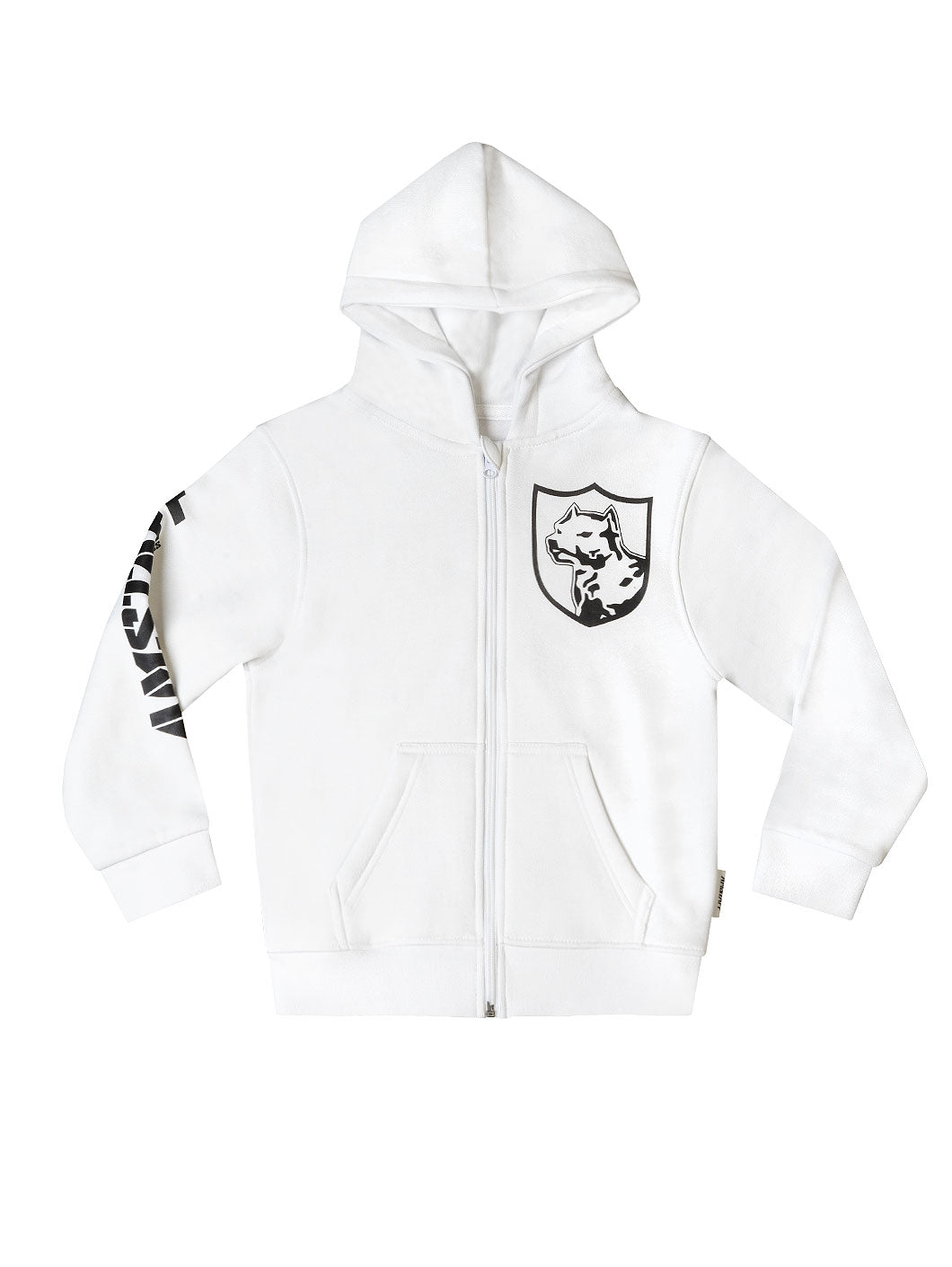 Amstaff Kids Tayson Ziphoodie White 158 164 - 12 14 Jahre