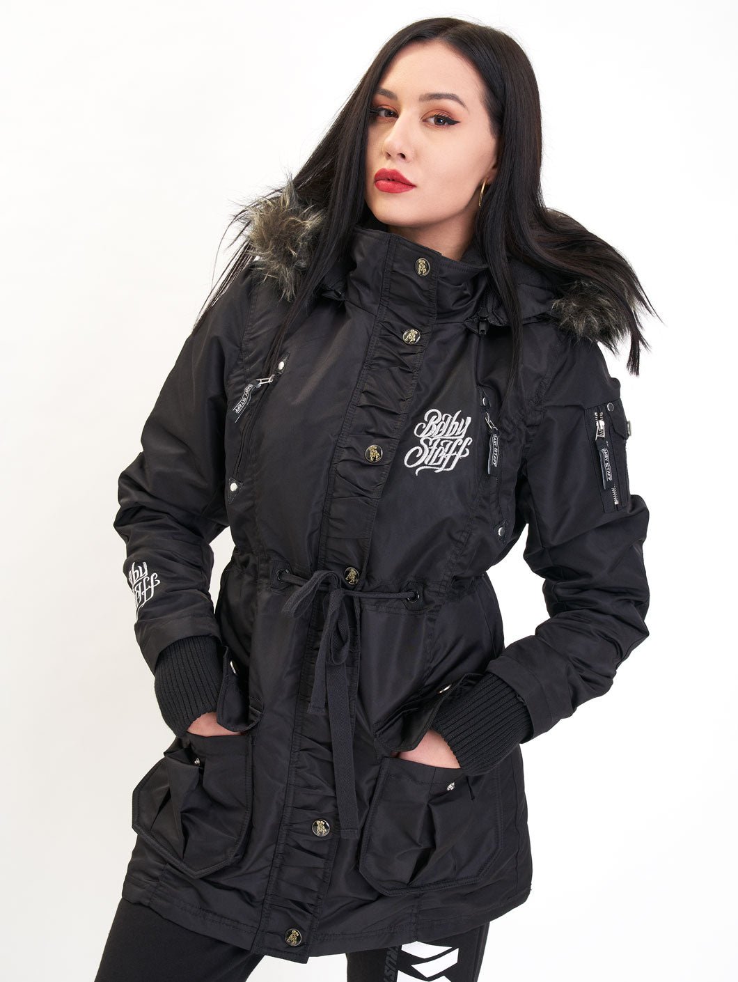 babystaff nalva parka black - 0