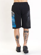 Amstaff Bloxic Sweatshorts Black Blue - 6