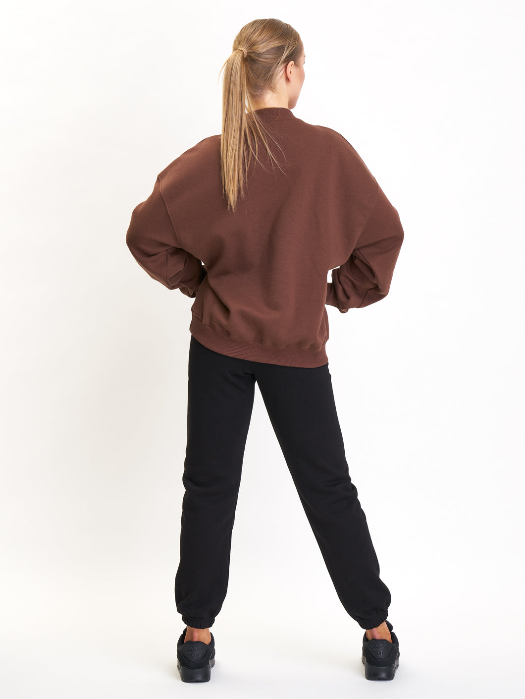 Woman Basic Oversized Sweatshirt - 1