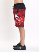 amstaff camon schwimmshorts red black - 4