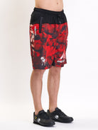 amstaff camon schwimmshorts red black - 6