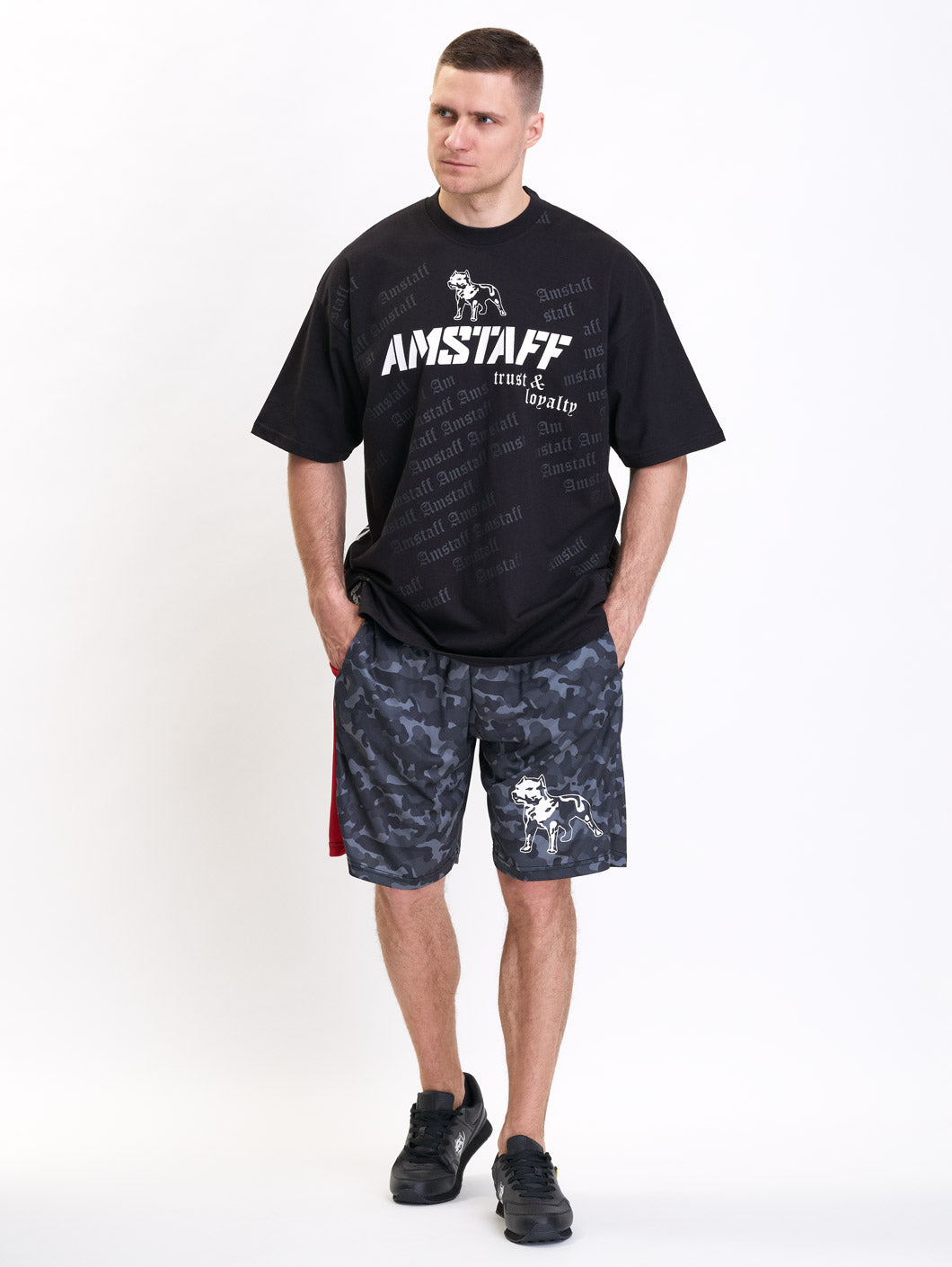 Amstaff Balas Meshshorts Camouflage - Amstaff Wear