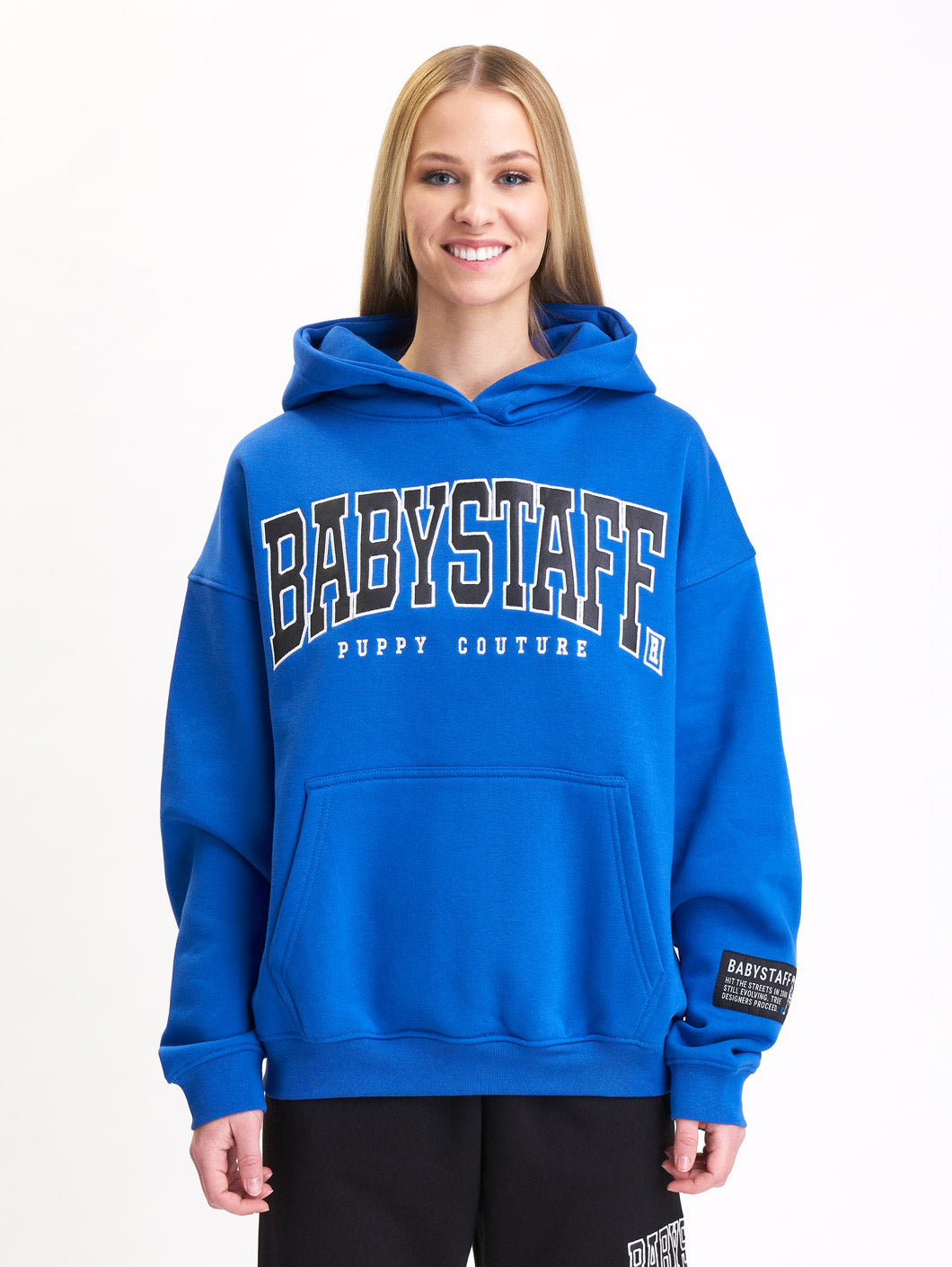 Babystaff College Oversize Hoodie Blue S
