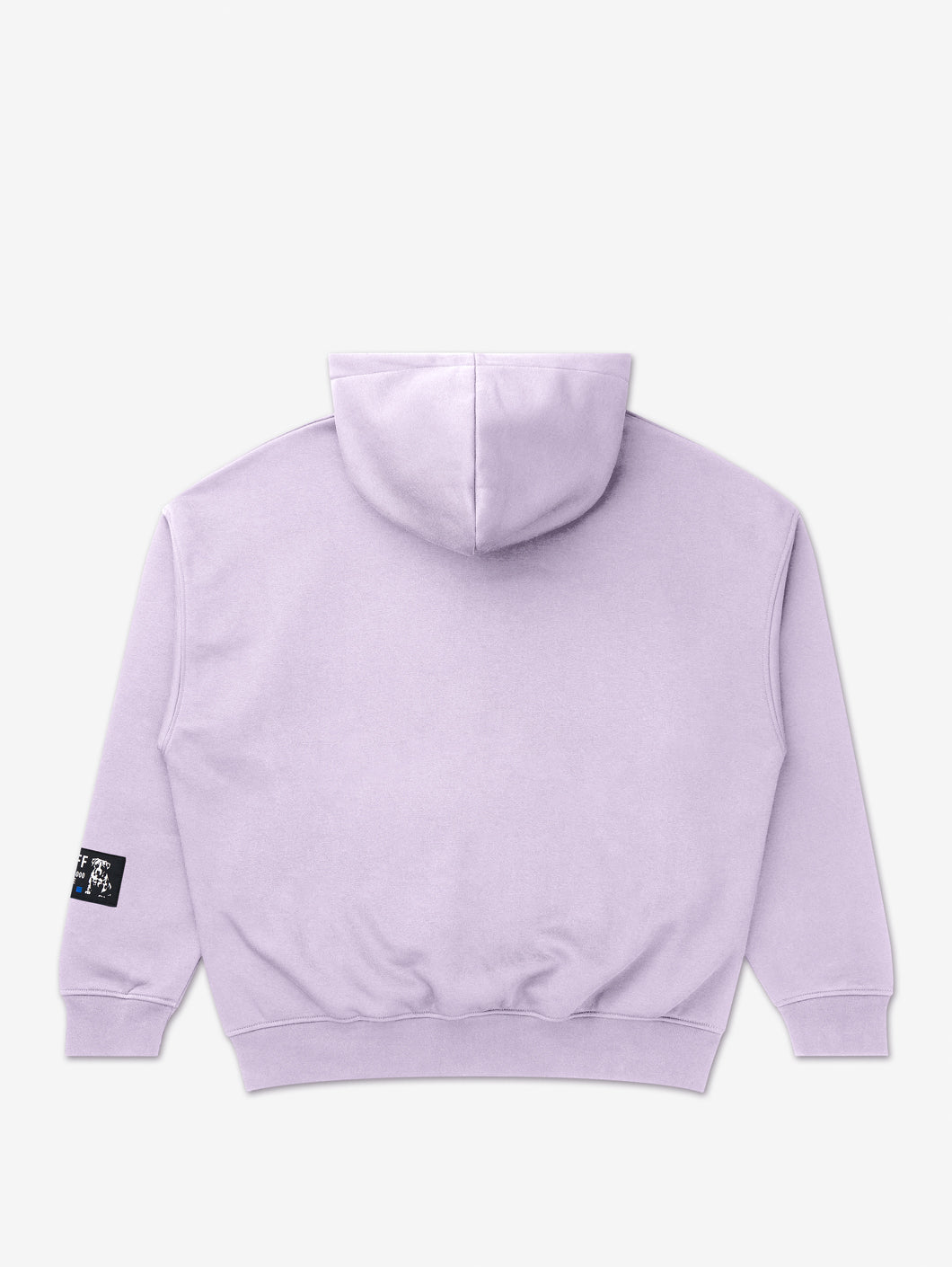 babystaff college oversize hoodie lavender - 6