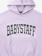 babystaff college oversize hoodie lavender - 4