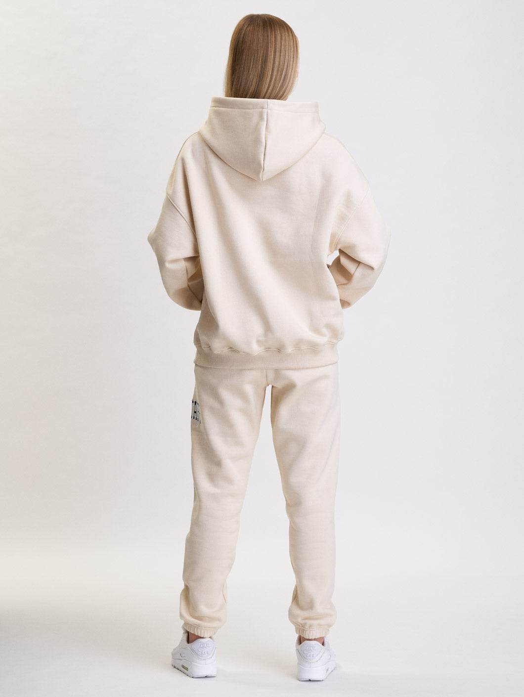 Babystaff College Oversize Hoodie Cream
