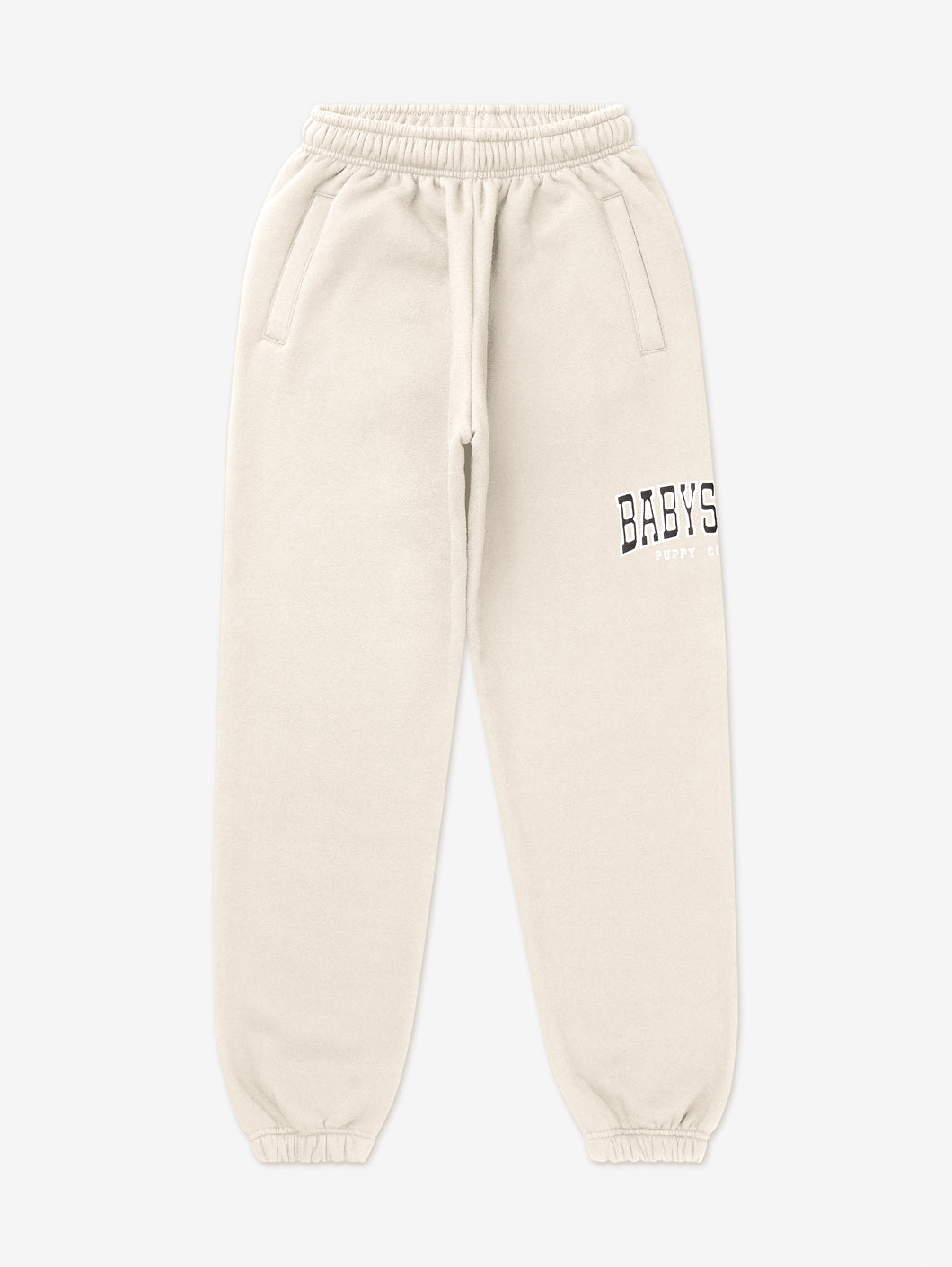 Babystaff College Sweatpants Cream S
