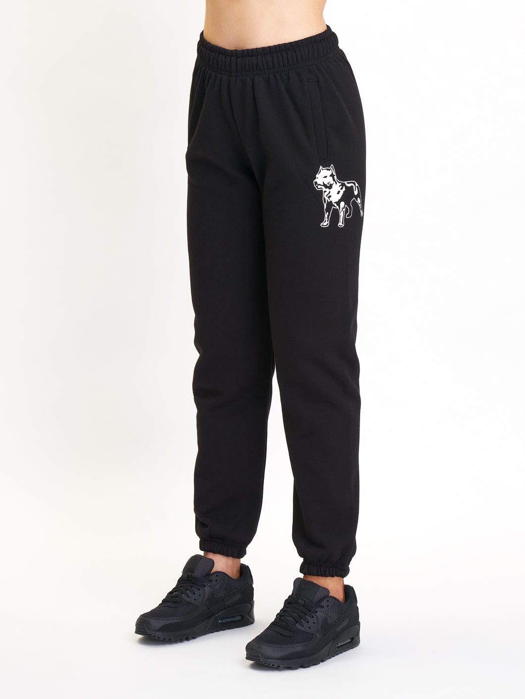 amstaff woman basic sweatpants black - 4