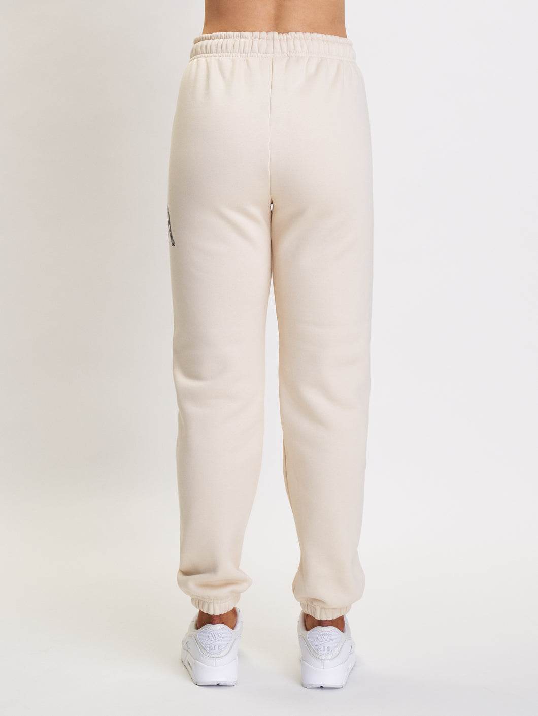 Amstaff Woman Basic Sweatpants Cream - Amstaff Wear
