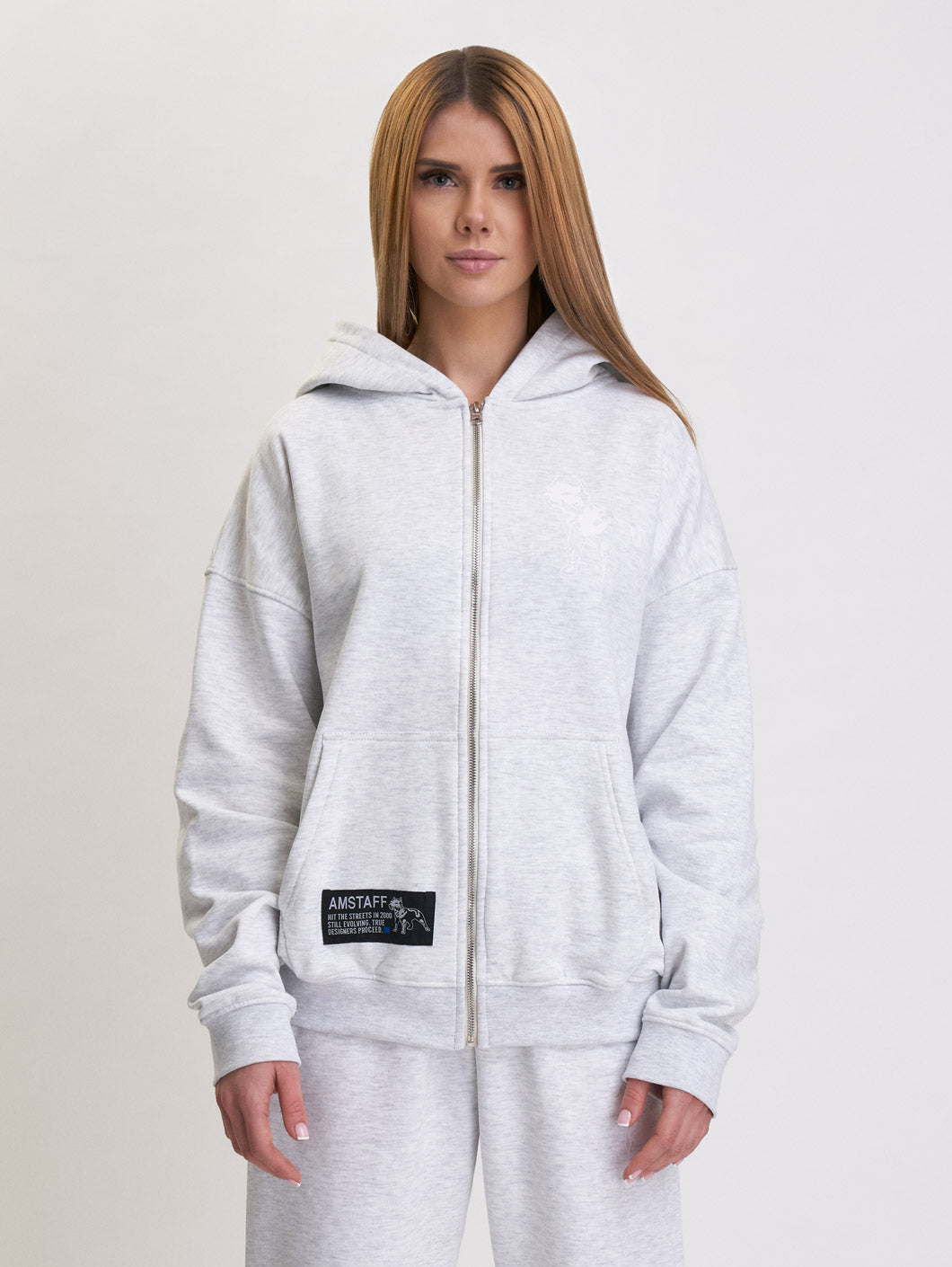 woman basic zip-hoodie - 10