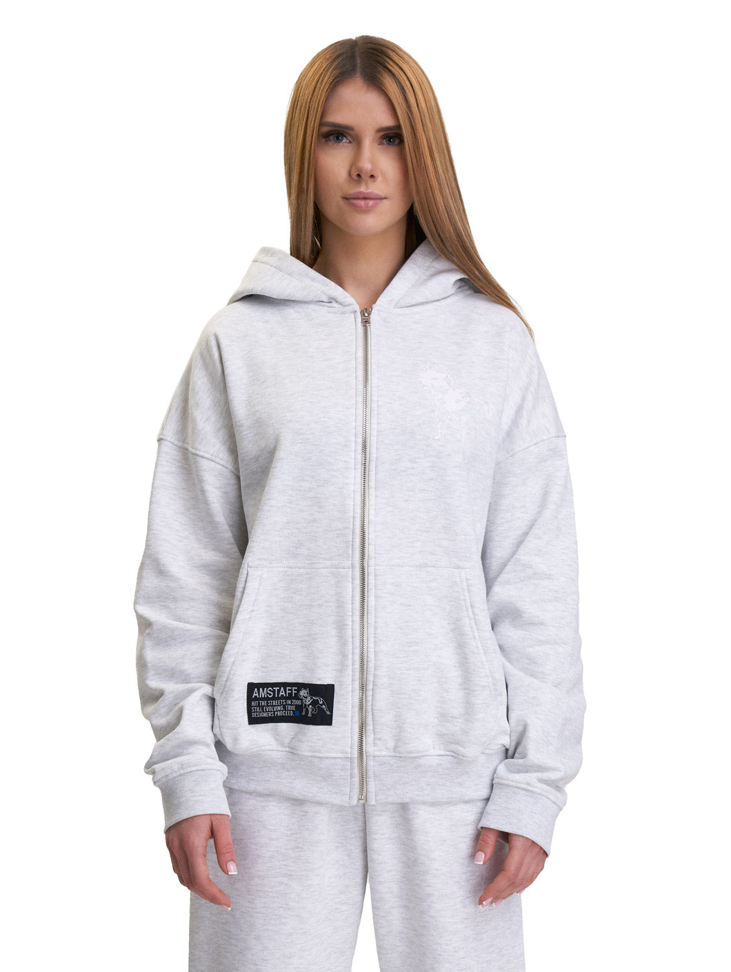 woman basic zip-hoodie - 6