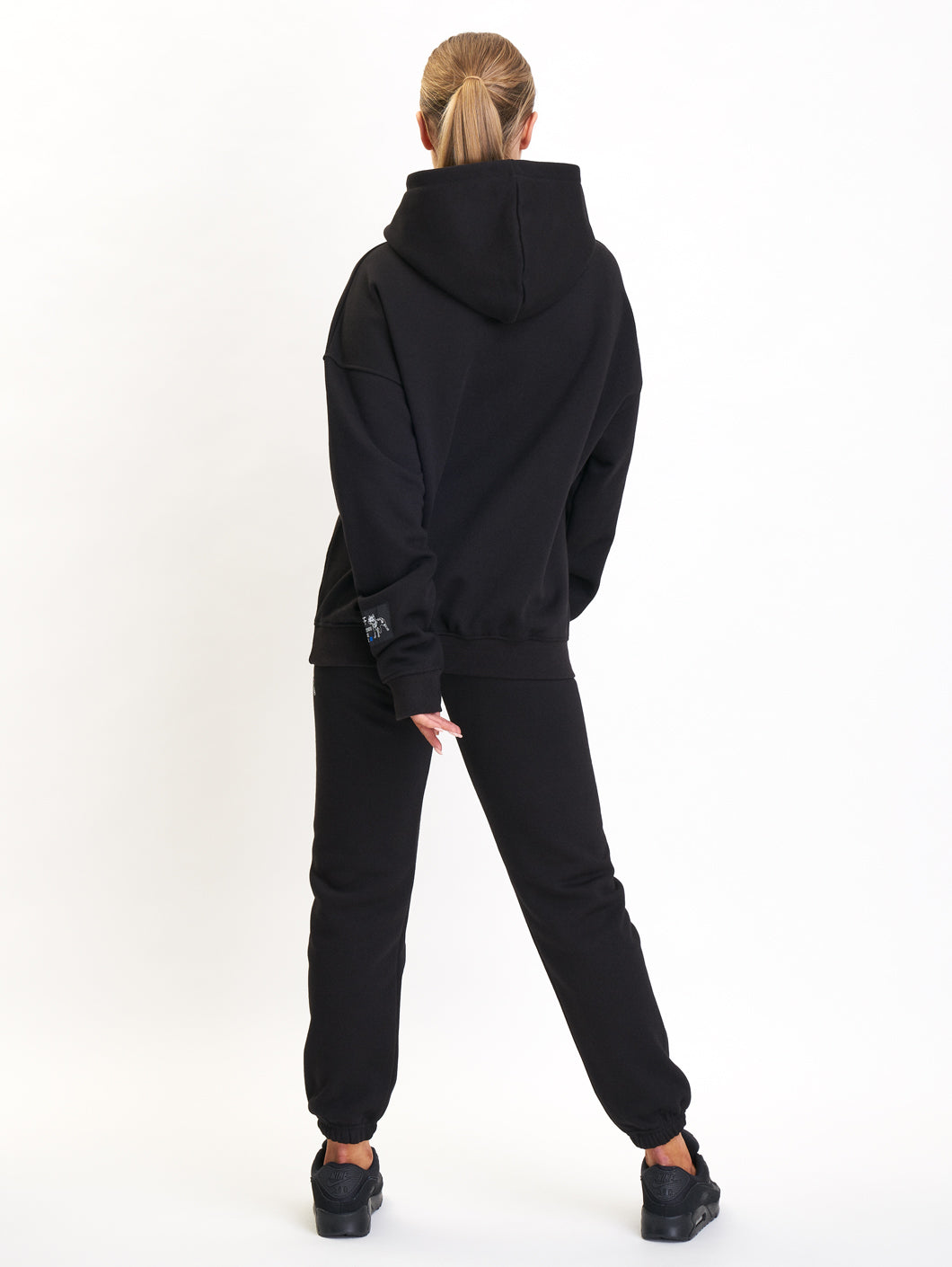 woman basic oversized hoodie - 1