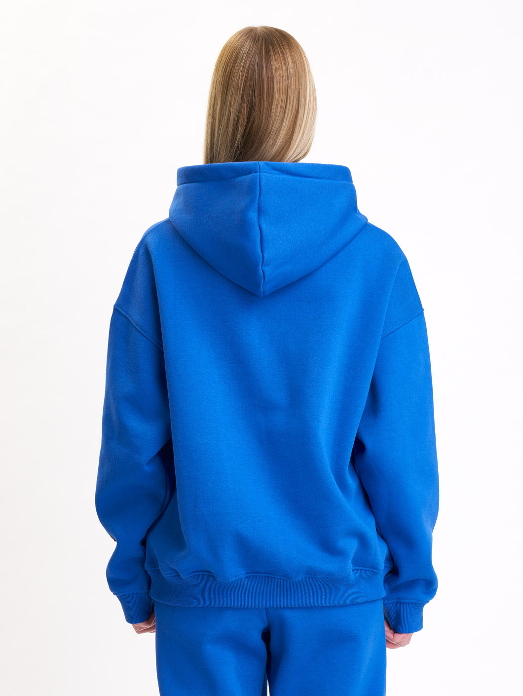 woman basic oversized hoodie - 4