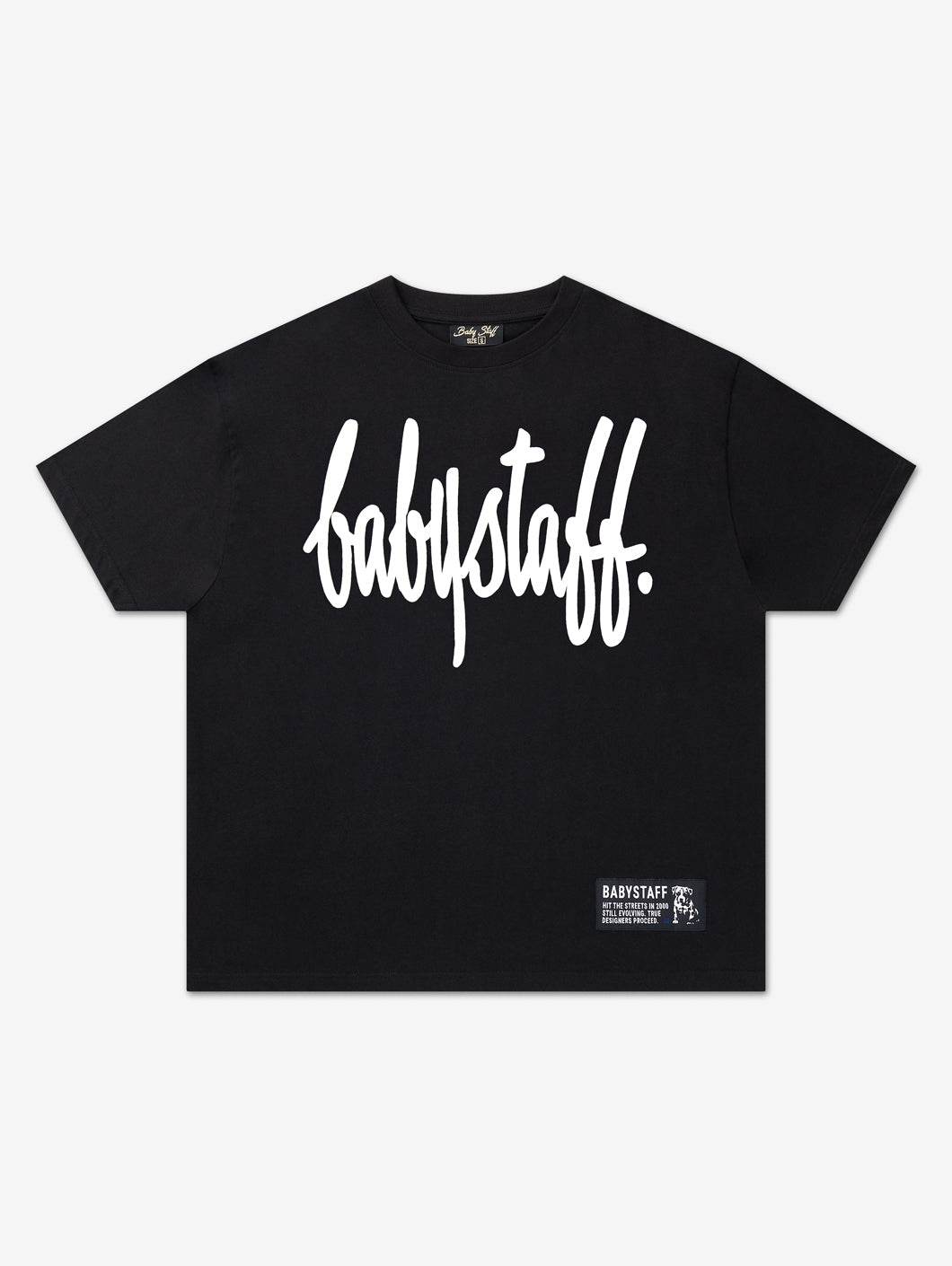 Babystaff Fast Oversized T-Shirt Black - Amstaff Wear