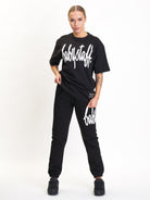 Babystaff Fast Oversized T-Shirt Black