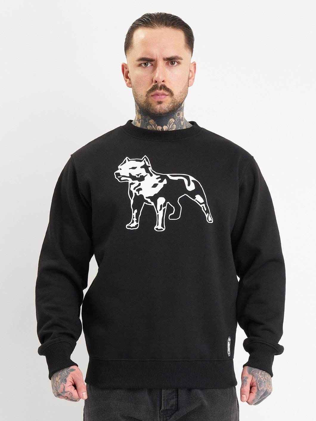 Amstaff Basuga Sweatshirt Black - Amstaff Wear