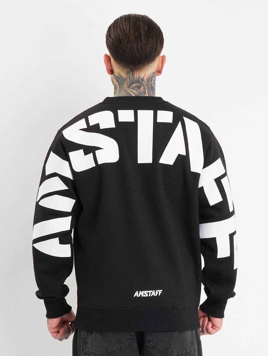Amstaff Basuga Sweatshirt Black - Amstaff Wear