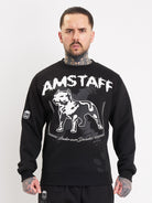 Amstaff Kaldar Sweatshirt Black - Amstaff Wear