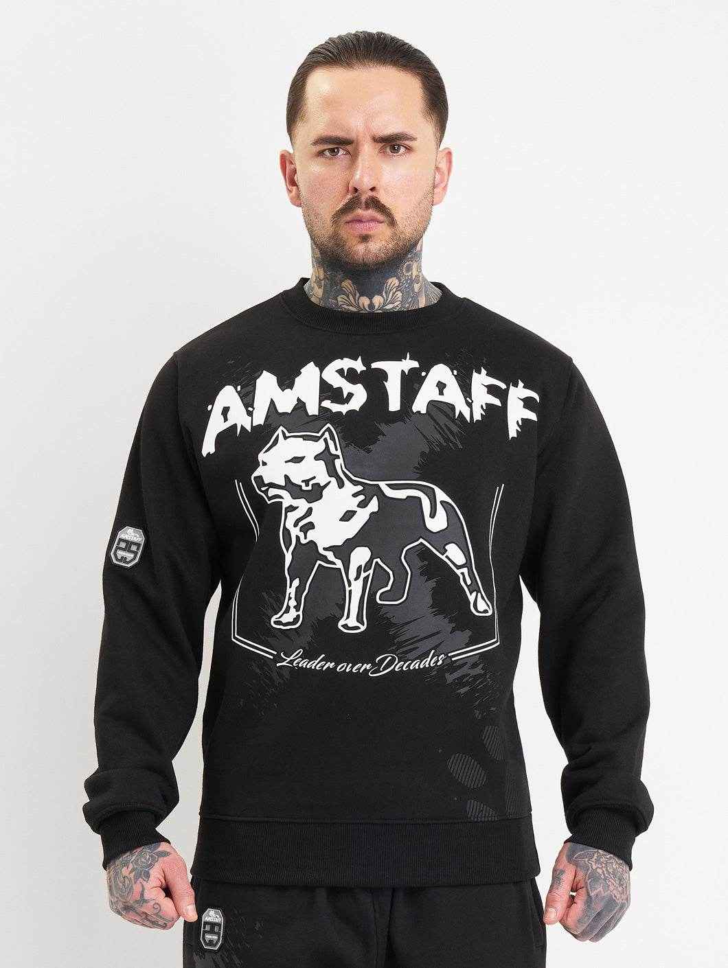 Amstaff Kaldar Sweatshirt Black - Amstaff Wear