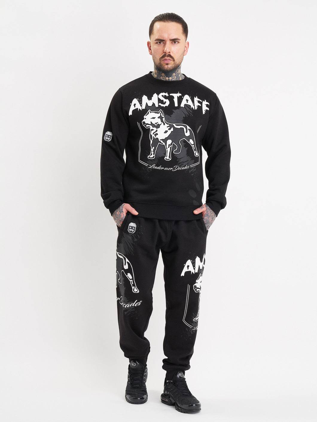 Amstaff Kaldar Sweatshirt Black - Amstaff Wear