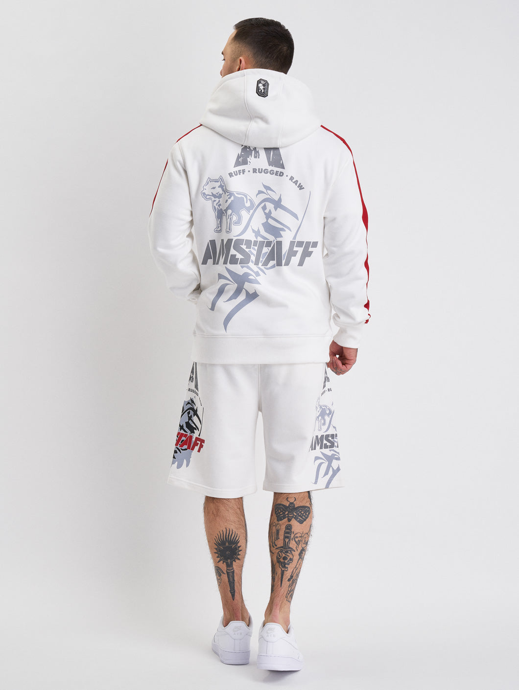 amstaff vedor hoodie white - 2