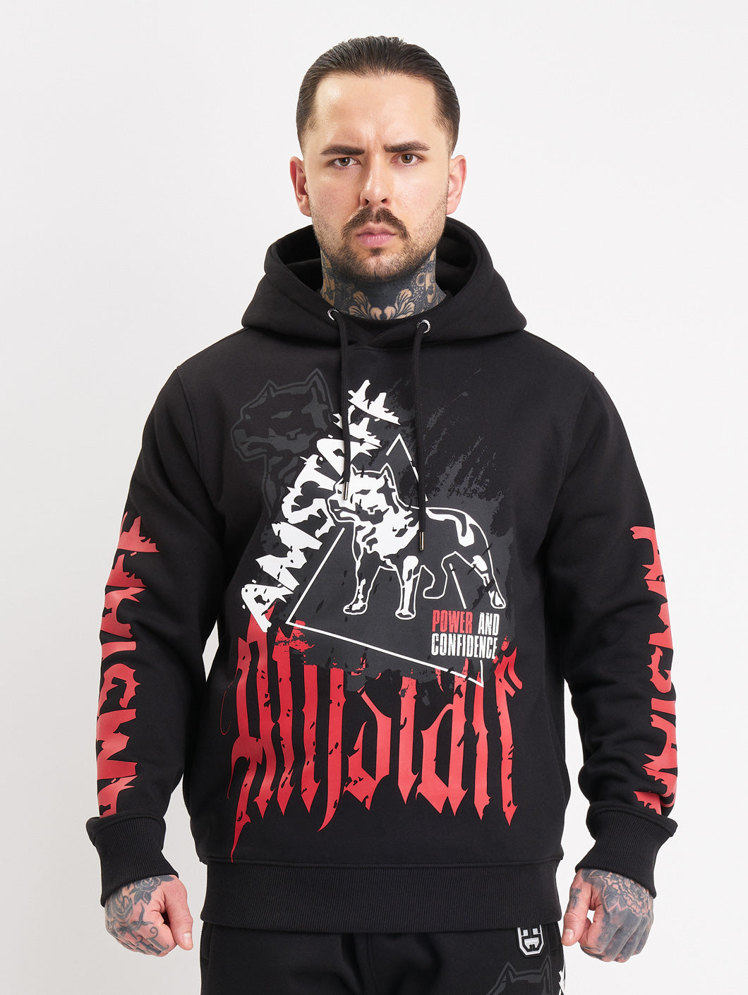Amstaff Cyrak Hoodie Black - Amstaff Wear