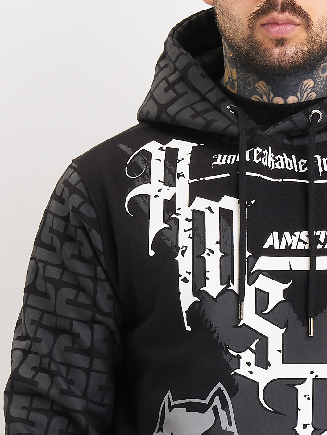 Amstaff Ashur Hoodie Black - Amstaff Wear