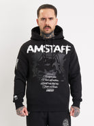 Amstaff Shank Hoodie Black - Amstaff Wear