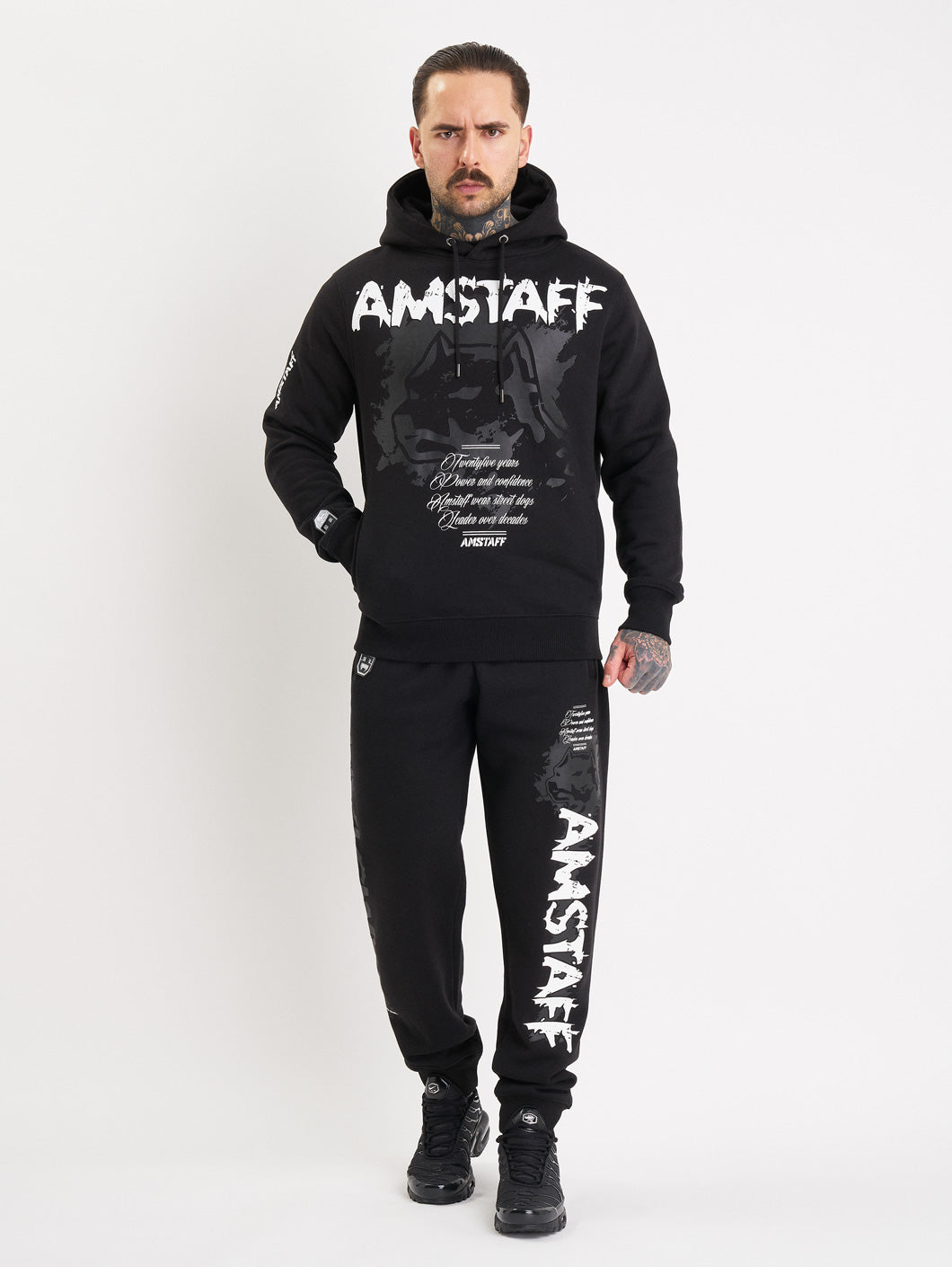 Amstaff Shank Hoodie Black