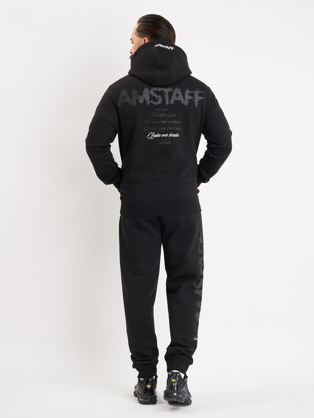 Amstaff Shank Hoodie Black - Amstaff Wear