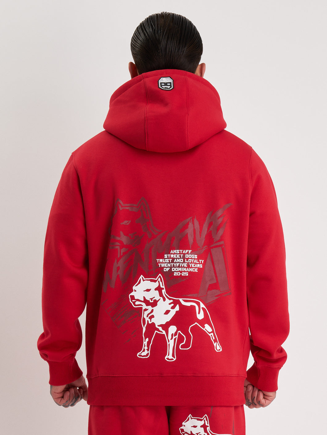 Amstaff Narek Hoodie Red