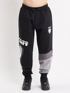 amstaff zayden sweatpants black grey - 1