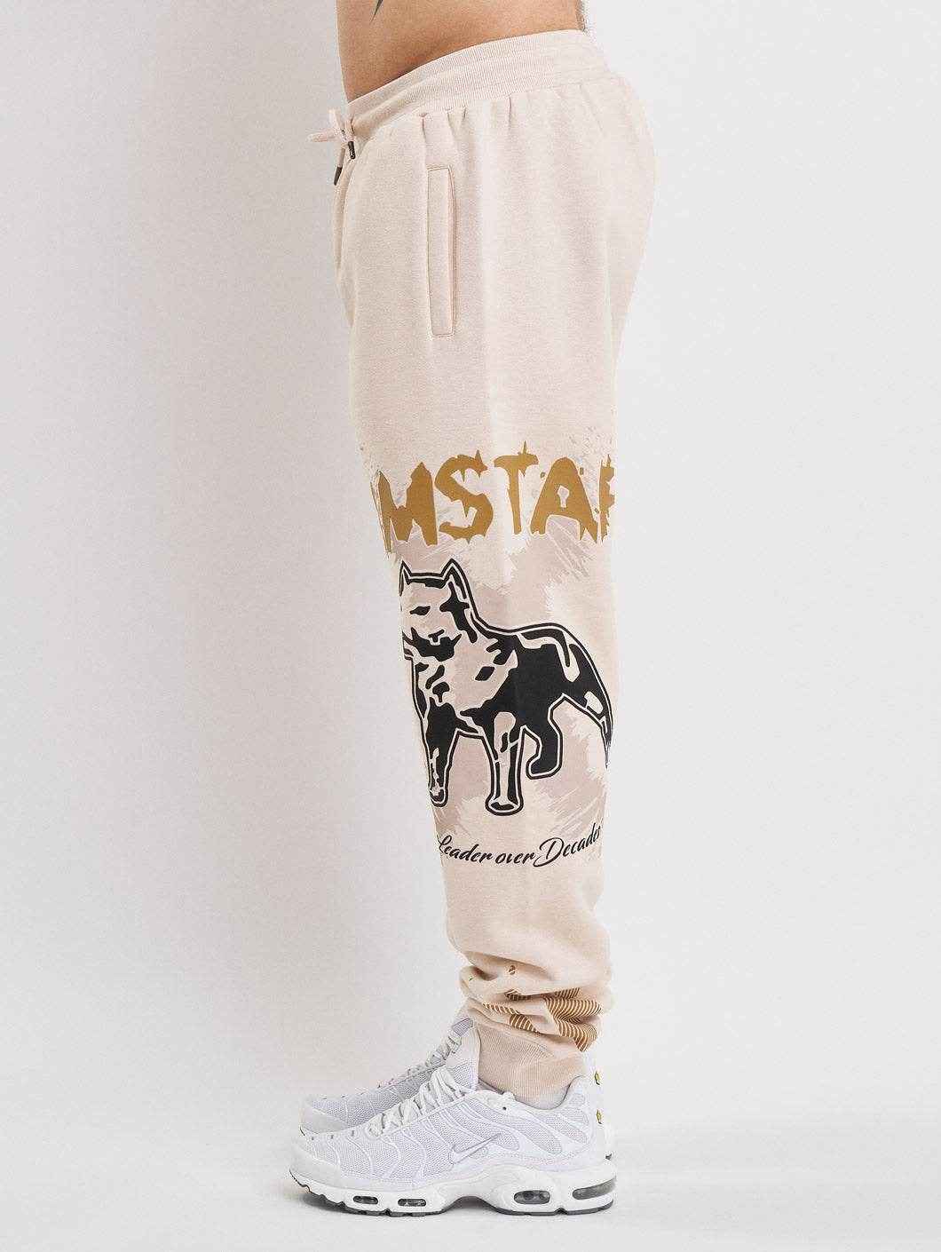 Amstaff Kaldar Sweatpants Creamwood - Amstaff Wear