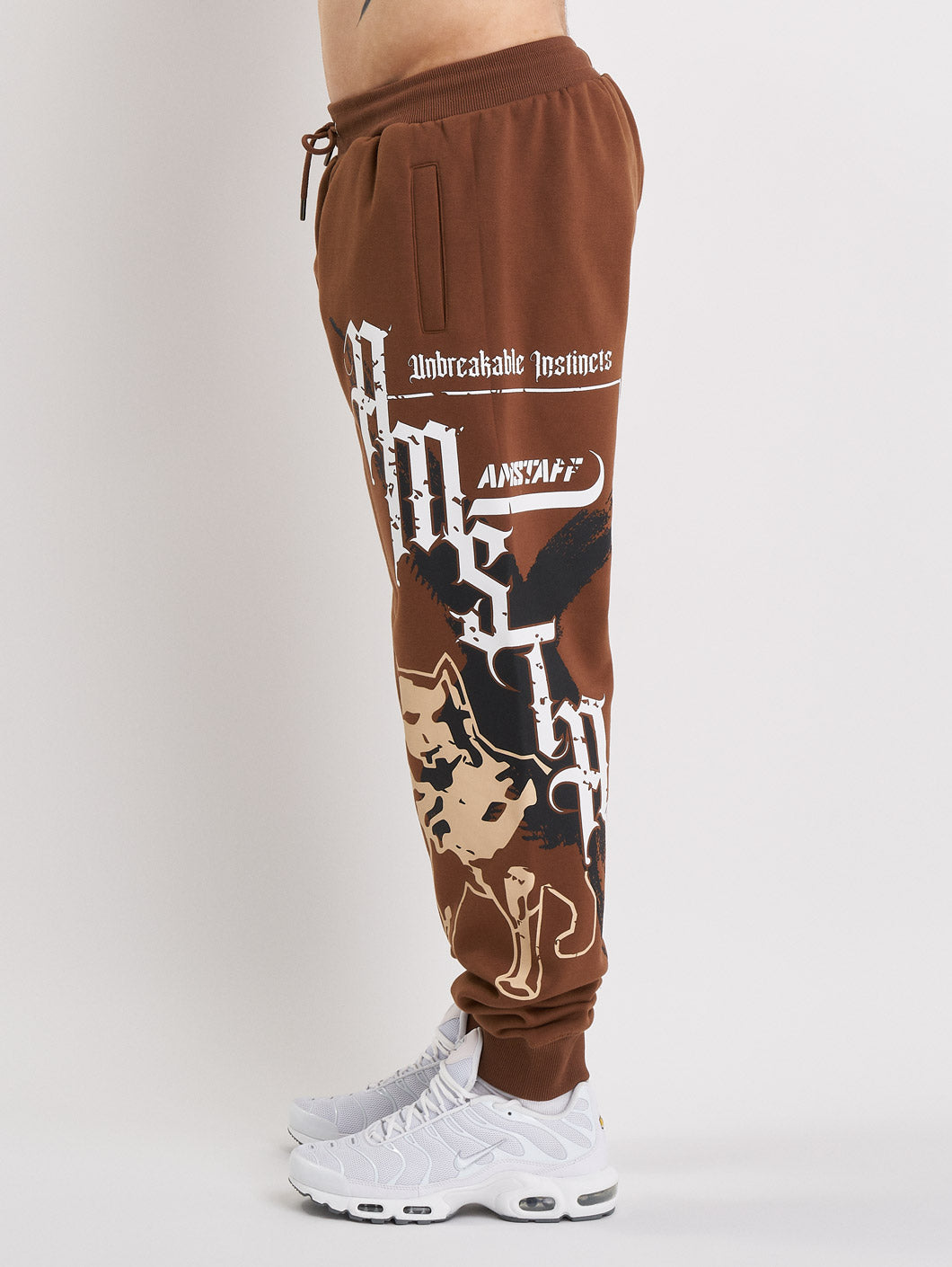 Amstaff Ashur Sweatpants Brown - Amstaff Wear