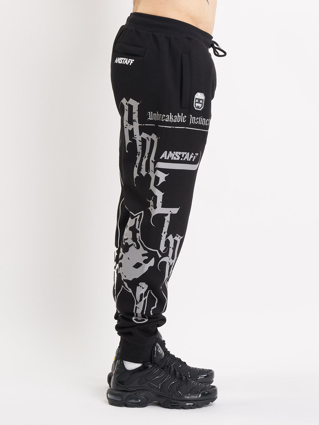 Amstaff Ashur Sweatpants Black - Amstaff Wear