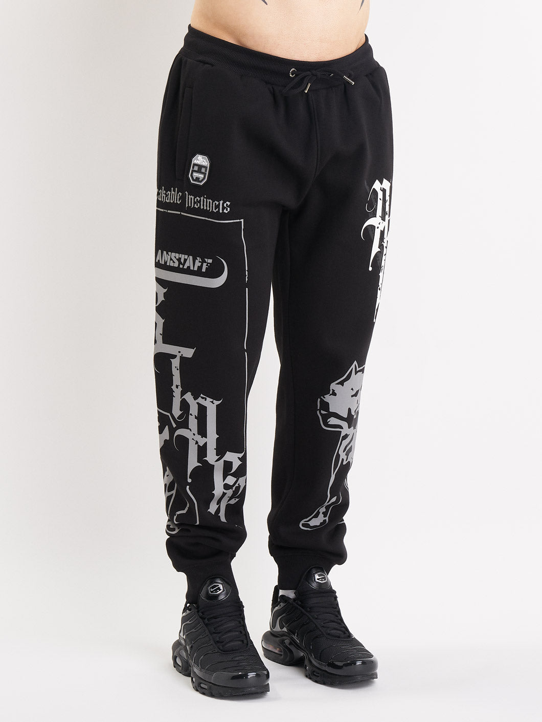 Amstaff Ashur Sweatpants Black - Amstaff Wear