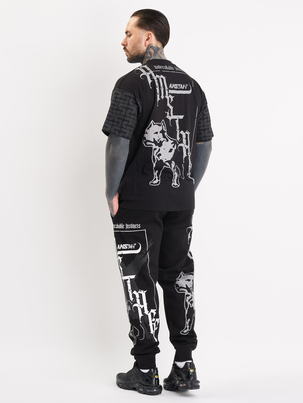 Amstaff Ashur Sweatpants Black - Amstaff Wear