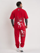 Amstaff Narek Sweatpants Red - Amstaff Wear