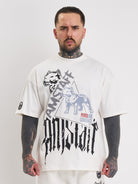 Amstaff Cyrak T-Shirt White - Amstaff Wear