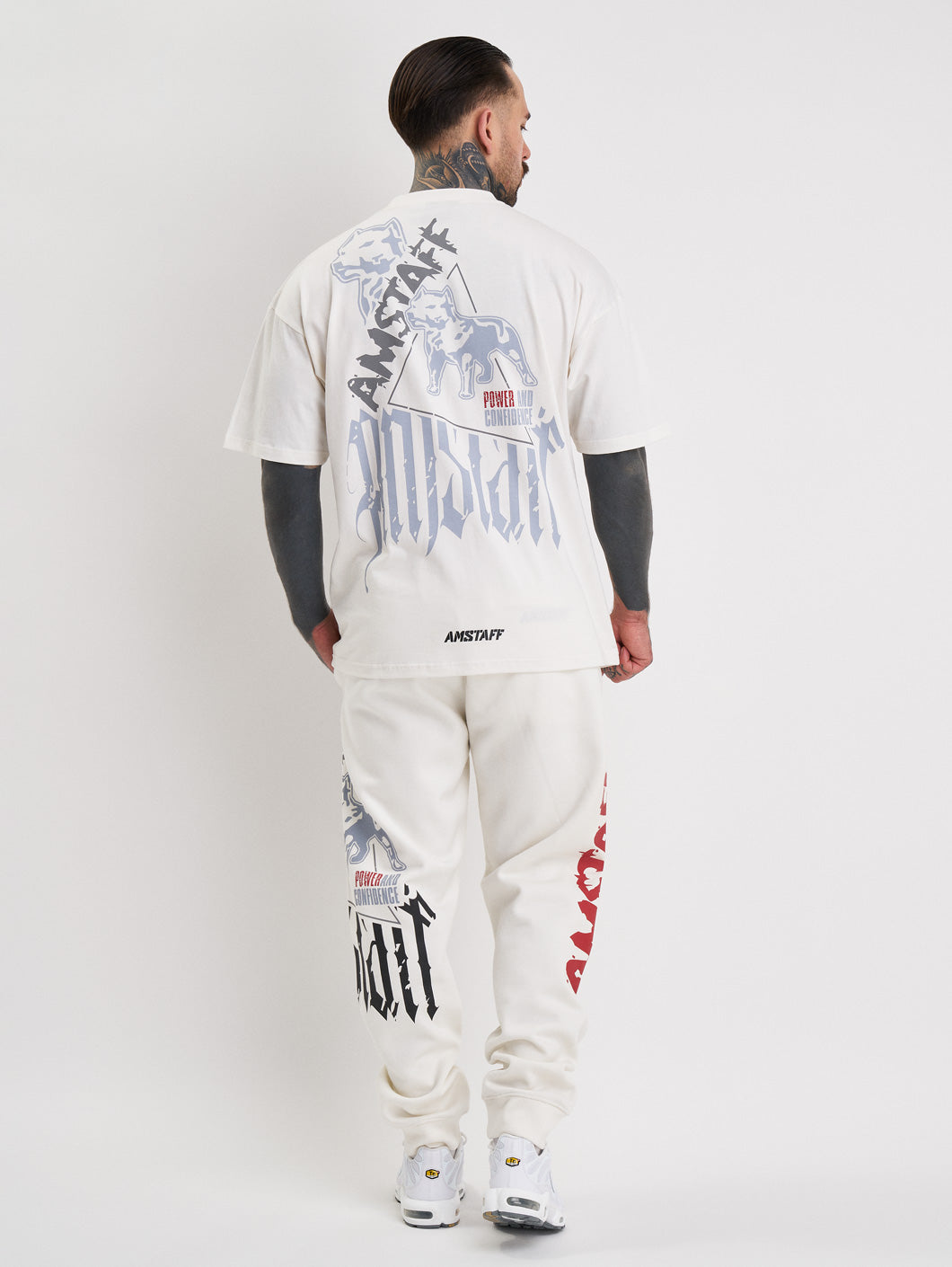 Amstaff Cyrak T-Shirt White - Amstaff Wear