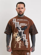 Amstaff Ashur T-Shirt Brown - Amstaff Wear