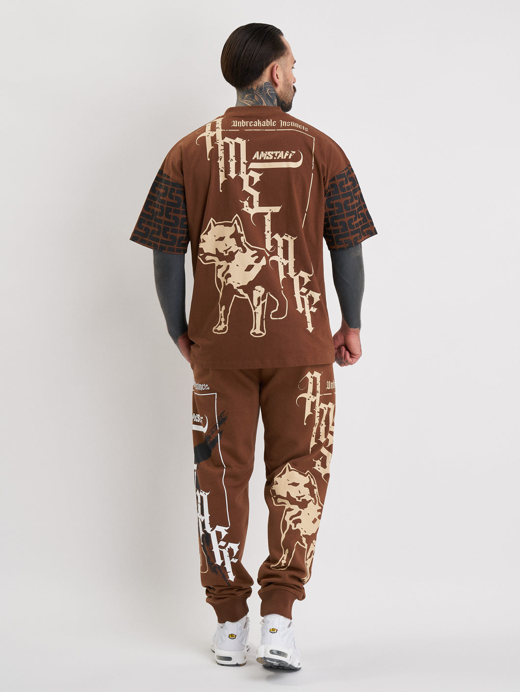 Amstaff Ashur T-Shirt Brown - Amstaff Wear