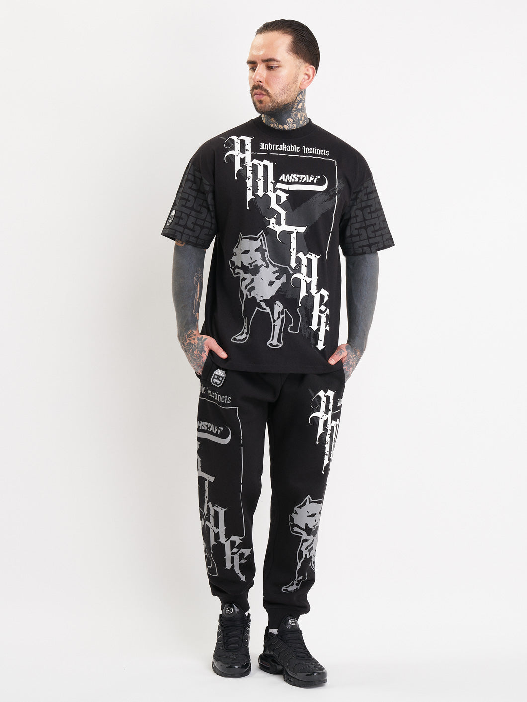 Amstaff Ashur T-Shirt Black - Amstaff Wear
