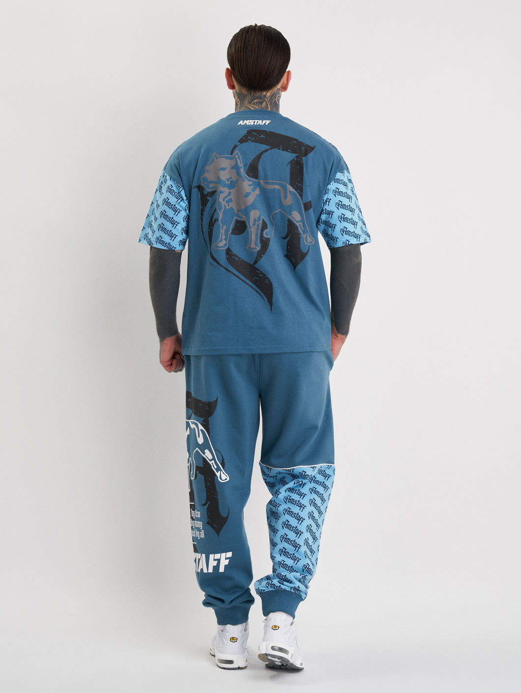 Amstaff Varek T-Shirt Blue - Amstaff Wear